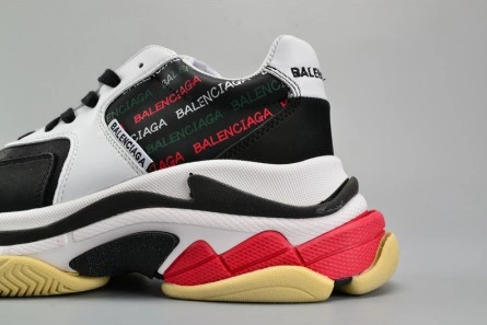 BALENCIAGA BLACK AND WHITE 17FW TRIPLE S 483560-W06E1-1011 Bright 2066