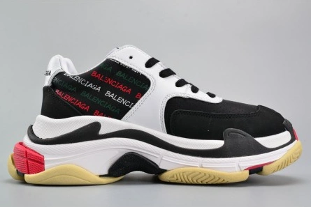 BALENCIAGA BLACK AND WHITE 17FW TRIPLE S 483560-W06E1-1011 Bright 2066