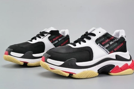 BALENCIAGA BLACK AND WHITE 17FW TRIPLE S 483560-W06E1-1011 Bright 2066