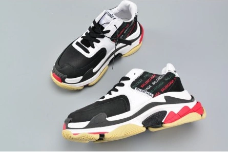 BALENCIAGA BLACK AND WHITE 17FW TRIPLE S 483560-W06E1-1011 Bright 2066