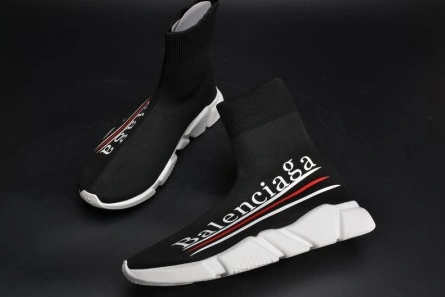 BALENCIAGA LOGO SPEED TRAINER 454484-W05G0-1000 Stylish 2083