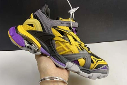 BALENCIAGA SNEAKER TESS.S.GOMMA 4.0 GREY AND YELLOW 568615 W2GN1 2027 Efficient 2002