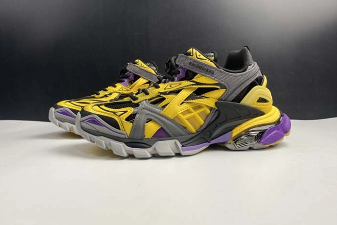 BALENCIAGA SNEAKER TESS.S.GOMMA 4.0 GREY AND YELLOW 568615 W2GN1 2027 Efficient 2002