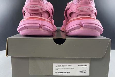 Bold BALENCIAGA SNEAKER UNI-MATTE FULL COLOR NOT WASH PINK  542436 W2LA1 5842 1996