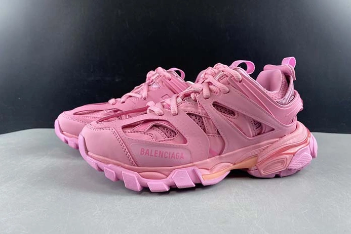 Bold BALENCIAGA SNEAKER UNI-MATTE FULL COLOR NOT WASH PINK  542436 W2LA1 5842 1996