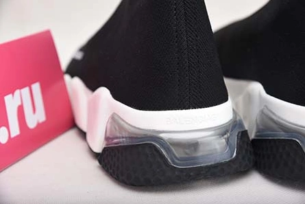 Vibrant BALENCIAGA SPEED HIGH BLACK 360-517319W07U01000 2064
