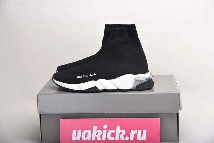 Vibrant BALENCIAGA SPEED HIGH BLACK 360-517319W07U01000 2064