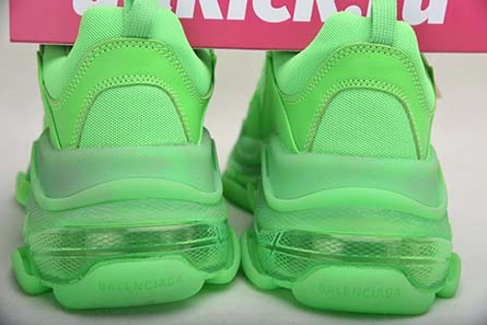 Soft BALENCIAGA TRIPLE S NEON GREEN - 541624 W09OL 3801 2104