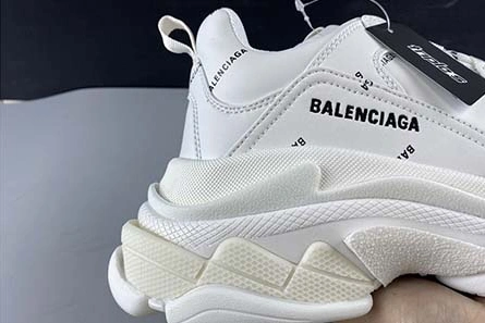 BALENCIAGA TRIPLE S TRAINERS WHITE LETTERS 541624 W09O1 8013 Affordable 7985