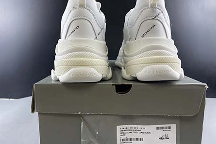 BALENCIAGA TRIPLE S TRAINERS WHITE LETTERS 541624 W09O1 8013 Affordable 7985