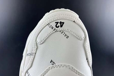 BALENCIAGA TRIPLE S TRAINERS WHITE LETTERS 541624 W09O1 8013 Affordable 7985