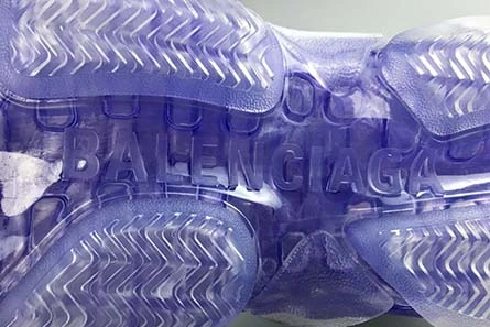 Vibrant BALENCIAGE TRIPLE TRAINER 'PURPLE' 544351 W09E1 1322 2027