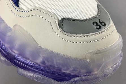 Vibrant BALENCIAGE TRIPLE TRAINER 'PURPLE' 544351 W09E1 1322 2027