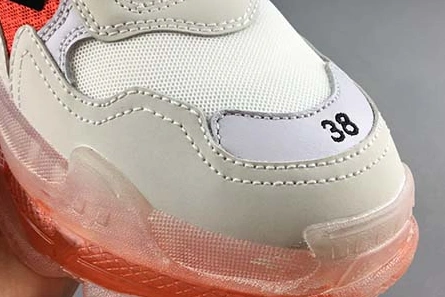 Elegant BALENCIAGE TRIPLE TRAINER ‘RED -WHITE ‘ 541624 WO90L 1618 2032