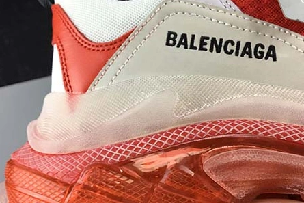 Elegant BALENCIAGE TRIPLE TRAINER ‘RED -WHITE ‘ 541624 WO90L 1618 2032
