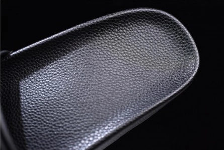 Minimalist Balenciaga Logo leather slip-on sandals 181342F124005 2124