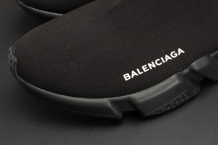 Trendy Balenciaga Speed Trainer Sneakers All Black 483502 W05G0 1000 2089