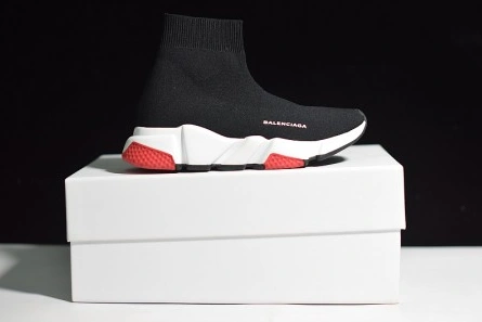 Sophisticated Balenciaga Speed stretch-knit Mid sneakers 494371 W05G0-1000 2090