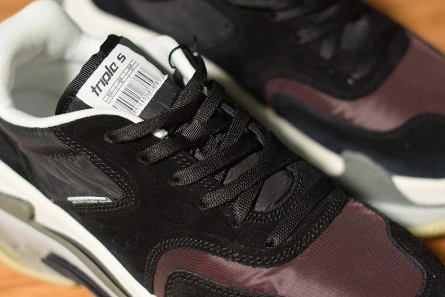 Balenciaga Triple S Black Burgundy 514008 W09S1 1058 Timeless 1798