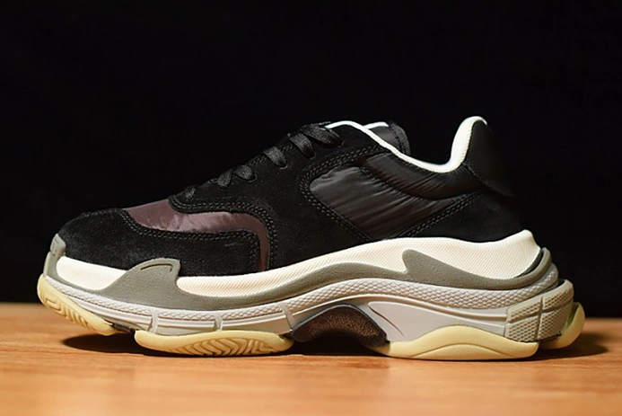 Balenciaga Triple S Black Burgundy 514008 W09S1 1058 ModernLook 2082