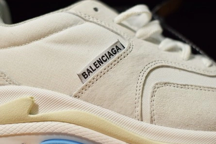 Balenciaga Triple S White Suede  500597 W0971 9000 Durable 2088