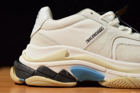 Balenciaga Triple S White Suede  500597 W0971 9000 Durable 2088