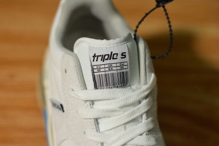 Balenciaga Triple S White Suede  500597 W0971 9000 Durable 2088