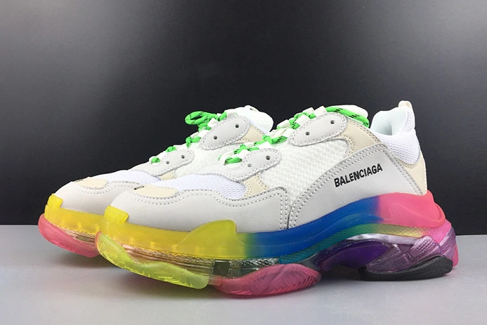2387 BALENCIAGA TRIPLE S TRAINER - BALENCIAGA -WHITE 544351 W09E1 WellDesigned 2059