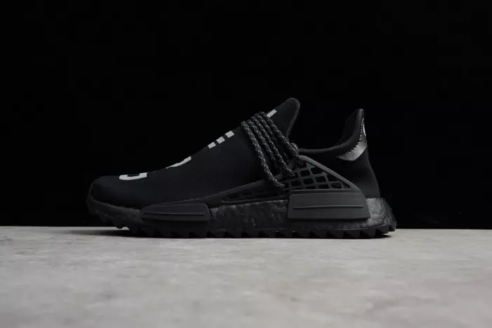 5319 adidas mens  PW HUMAN RACE NMD TR "NERD" black  BB Comfortable 1793