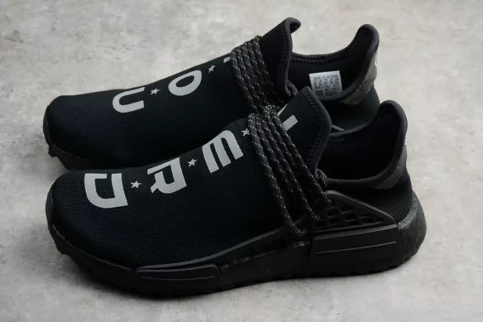 5319 adidas mens  PW HUMAN RACE NMD TR "NERD" black  BB Comfortable 1793