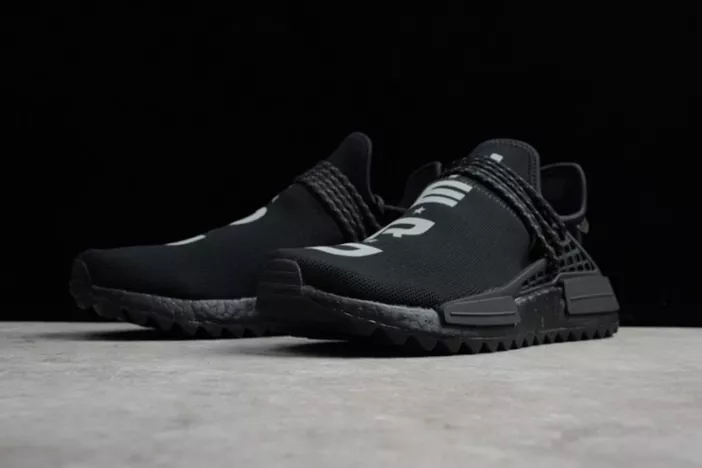 5319 adidas mens  PW HUMAN RACE NMD TR "NERD" black  BB Comfortable 1793