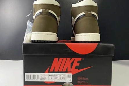 Refined 7542 Air Jordan 1 High OG “Dark Mocha” 555088- 215