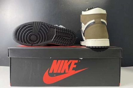 Refined 7542 Air Jordan 1 High OG “Dark Mocha” 555088- 215