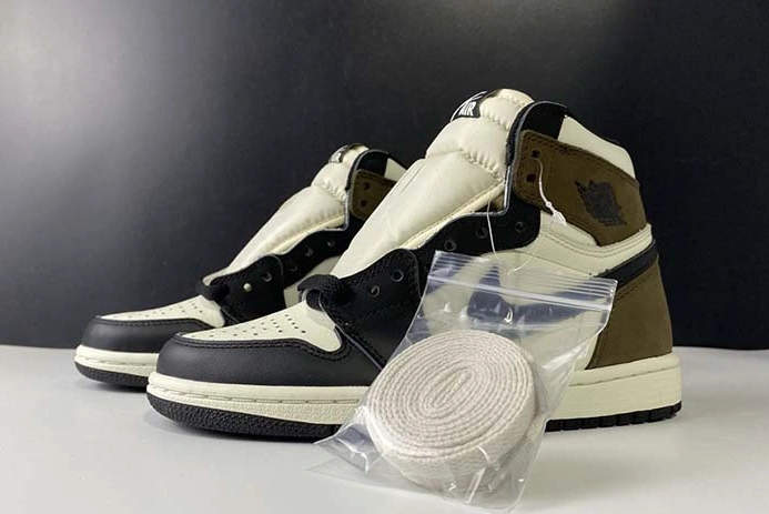 Refined 7542 Air Jordan 1 High OG “Dark Mocha” 555088- 215