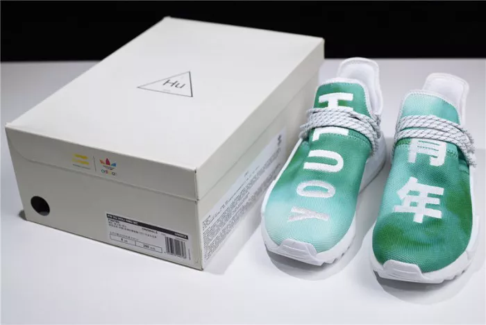 SmartChoice 7906 Pharrell x adidas NMD HU Holi NMD MC "Youth" green white F 1829