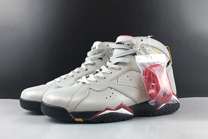 863 AIR JORDAN 7 REFLECTIVE CARDINAL BV6281- Lightweight 641