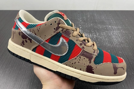 Functional 2487 Nike SB Dunk Low Freddy Krueger  313170- 998