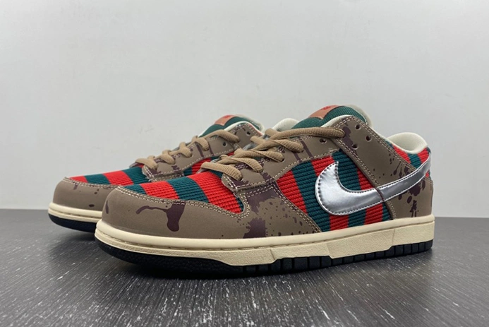 Functional 2487 Nike SB Dunk Low Freddy Krueger  313170- 998