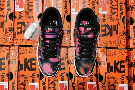 289 Nike Dunk Low Graffiti Pink DM0108- Practical 1056
