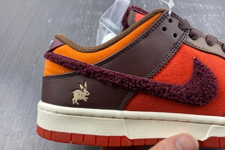 3558 Nike Dunk Low Retro PRM Year of the Rabbit Light Crimson (2023)  FD4203- Popular 1022