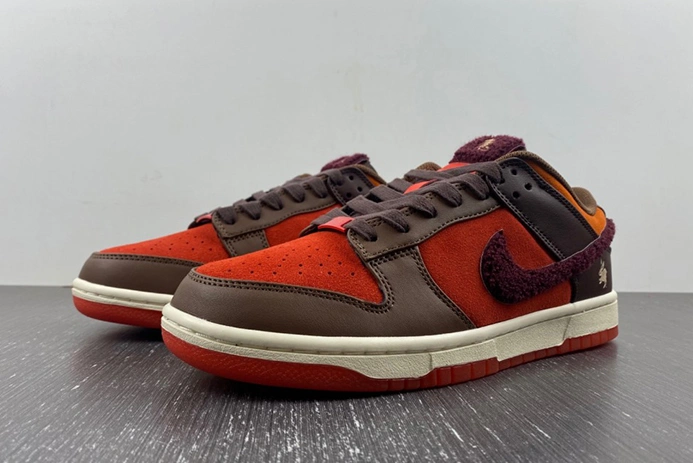 3558 Nike Dunk Low Retro PRM Year of the Rabbit Light Crimson (2023)  FD4203- Popular 1022