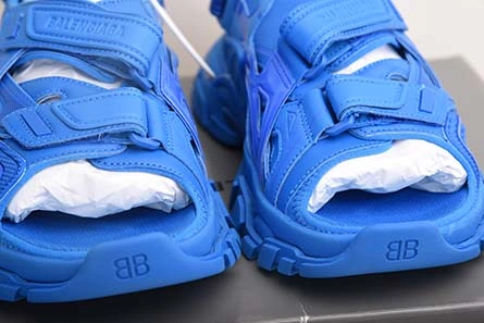 Elegant 5362 BALENCIAGA SANDAL ACREEN BLUE 617543-W2CC1- 2108