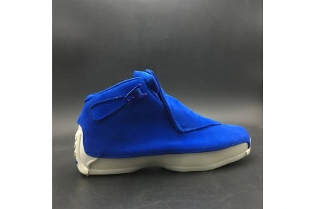 Affordable 7607 Air Jordan 18 Racer Blue AA2494- 831