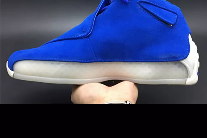 Affordable 7607 Air Jordan 18 Racer Blue AA2494- 831