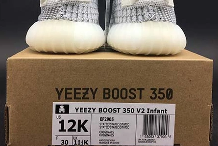 Modern 8794 adidas Yeezy Boost 350 V2 Static KIDS YEEZY EF 2144