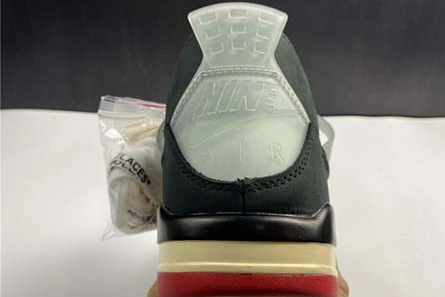 1478 OFF-WHITE x Air Jordan 4 “Bred” CV9388- Trendy 515