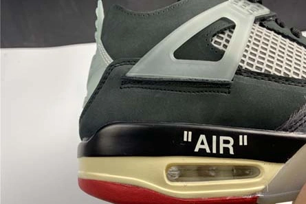 1478 OFF-WHITE x Air Jordan 4 “Bred” CV9388- Trendy 515