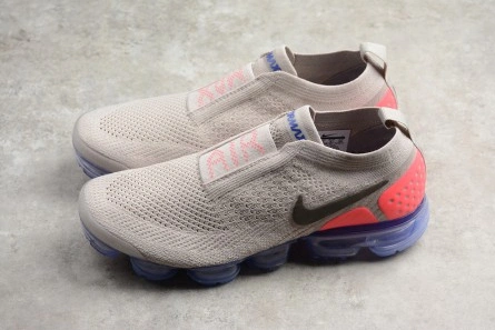 1563 Nike Air VaporMax Flyknit Moc 2  Moon Particle Solar Red-Indigo Burst AH7006- DailyWear 1505