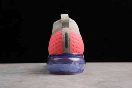 1563 Nike Air VaporMax Flyknit Moc 2  Moon Particle Solar Red-Indigo Burst AH7006- DailyWear 1505
