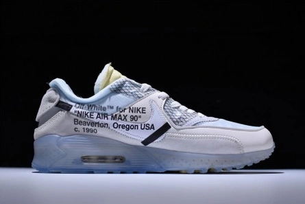 Trendsetting 213 OFF-WHITE x Nike Air Max 90 AM90 THE TEN 10 Sail Muslin Virgil Abloh AA7293- 1355